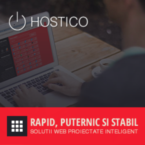 Hostico este principalul furnizor de servicii de web hosting în România. Află de ce +20.000 de clienți ne acordă încrederea când vine vorba de găzduire. Preturi de la 1 EUR